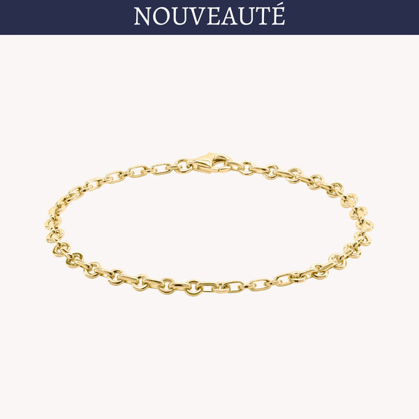 Bracelet Lentille-or recycle 18 carats Douze Paris