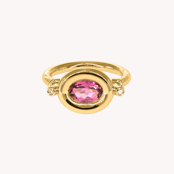 Chevalière Rose Valentine