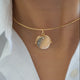  Chocker Alba Médaille Full Moon