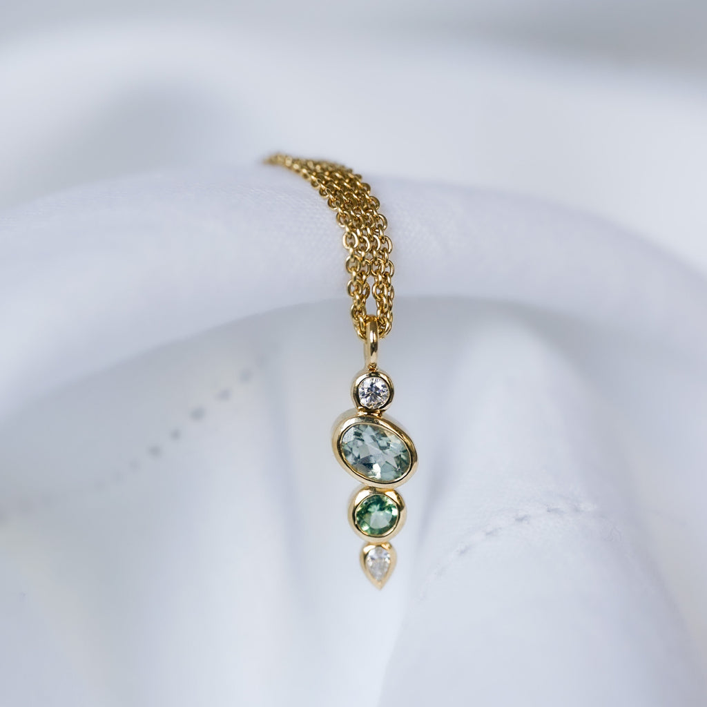 Collier Anna Poire Grand Modèle