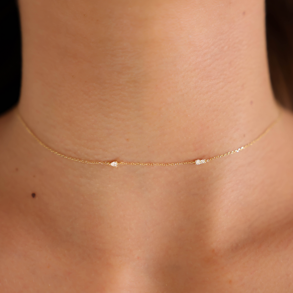 Collier Poire Iris