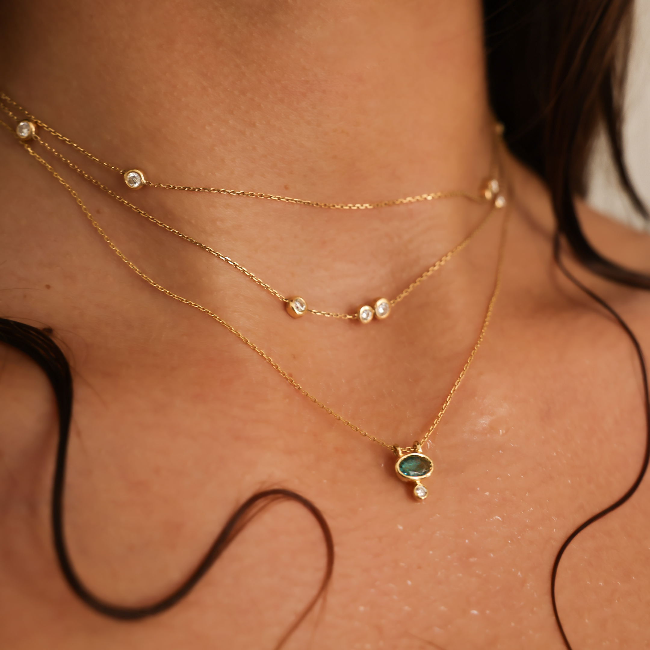 Collier Ras de Cou Turquoise Valentine