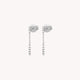 Boucles d'oreilles Iris Diamants Blancs Iris Or rose