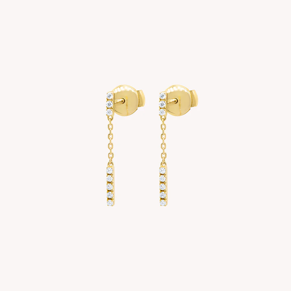 Boucles d'Oreilles Longues Iris