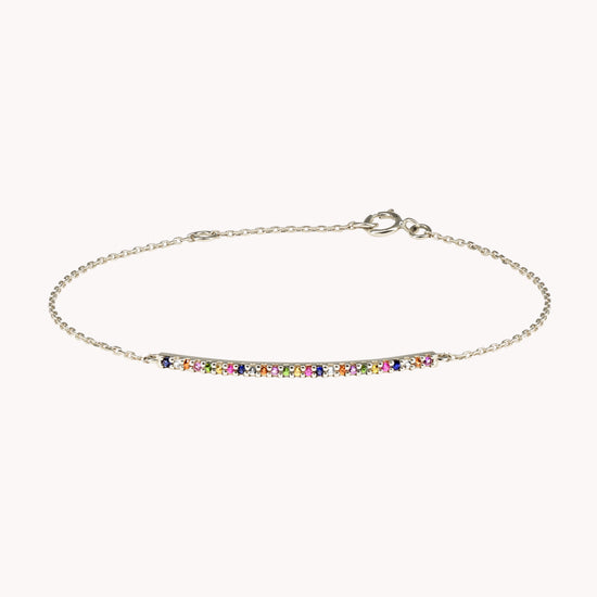 Multicolored Iris Bracelet