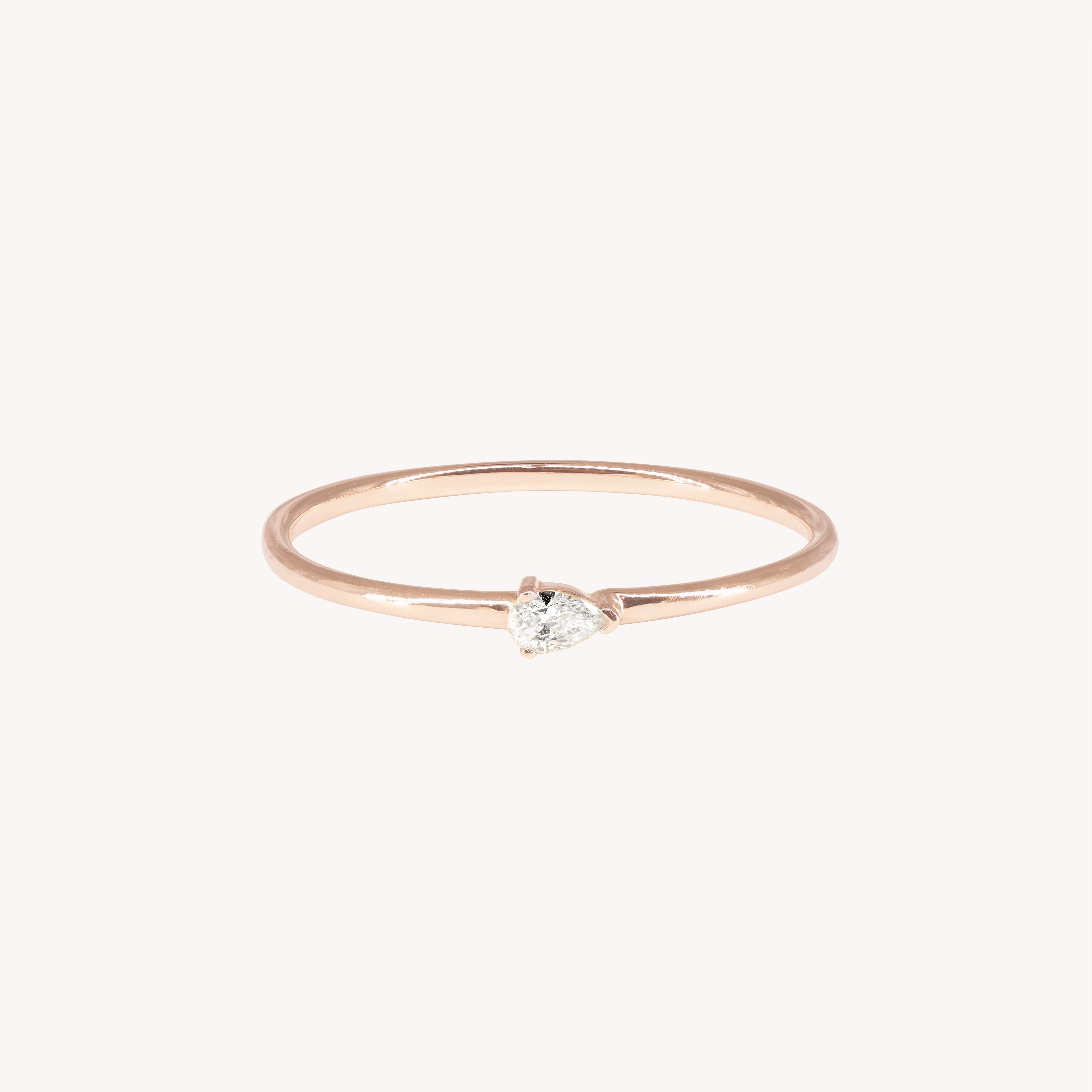 Iris Pear Ring