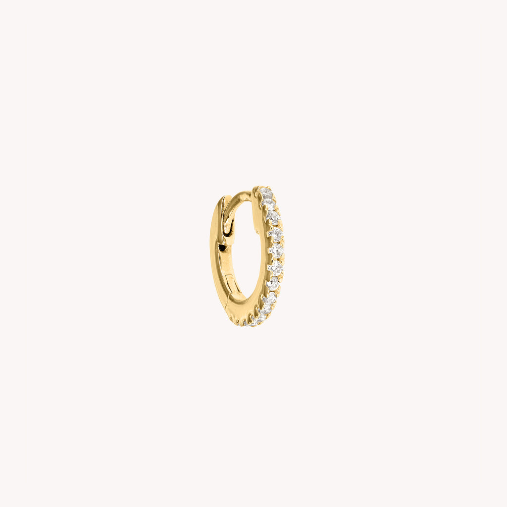 Mini créole Diamants Blancs 0.6 Iris