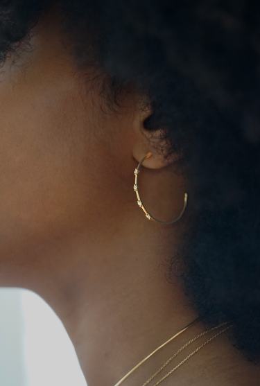 NOEL-BIJOUX à partir de 1000€ - créoles full moon