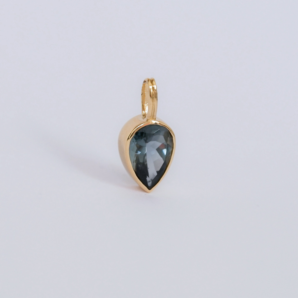 Midnight Blue Tourmaline Pendant