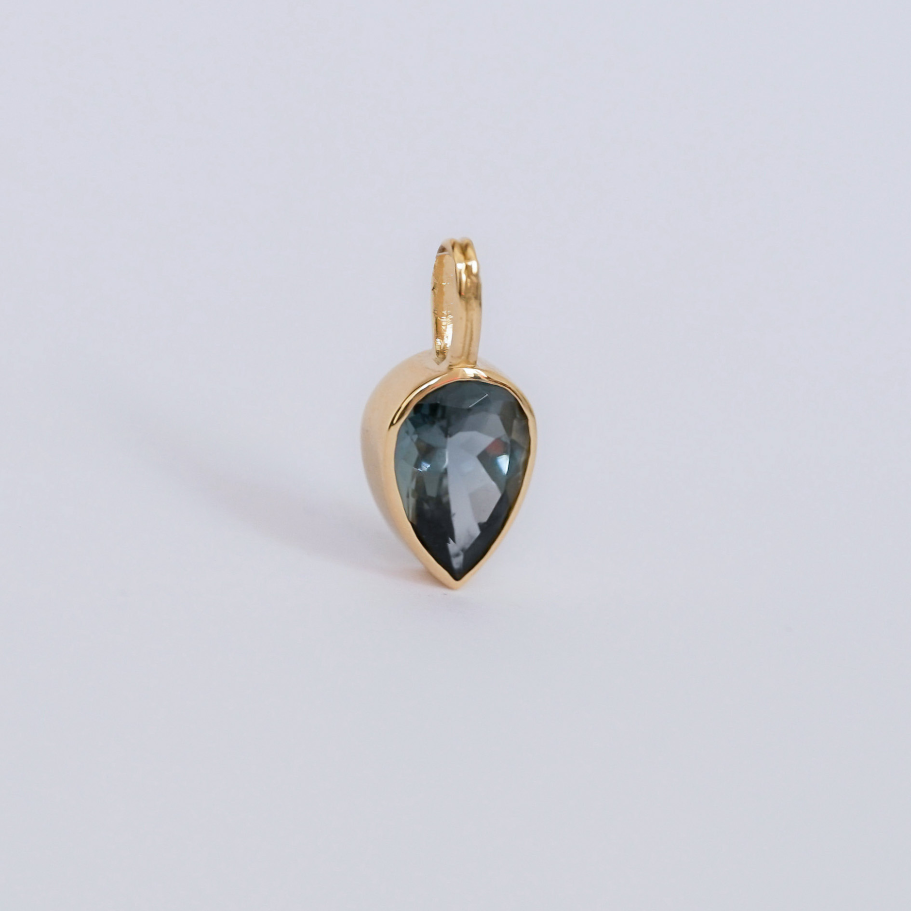 Midnight Blue Tourmaline Pendant