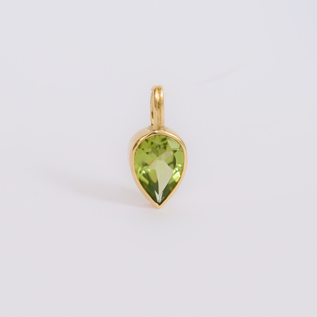 Pendentif Péridot Poire