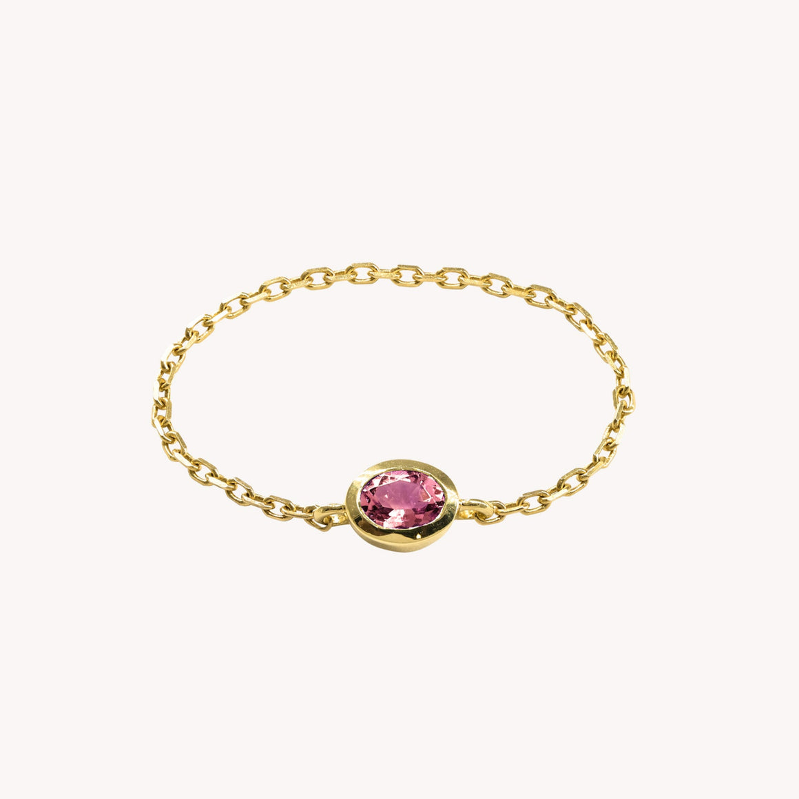 Bague Chaine Alban Rose