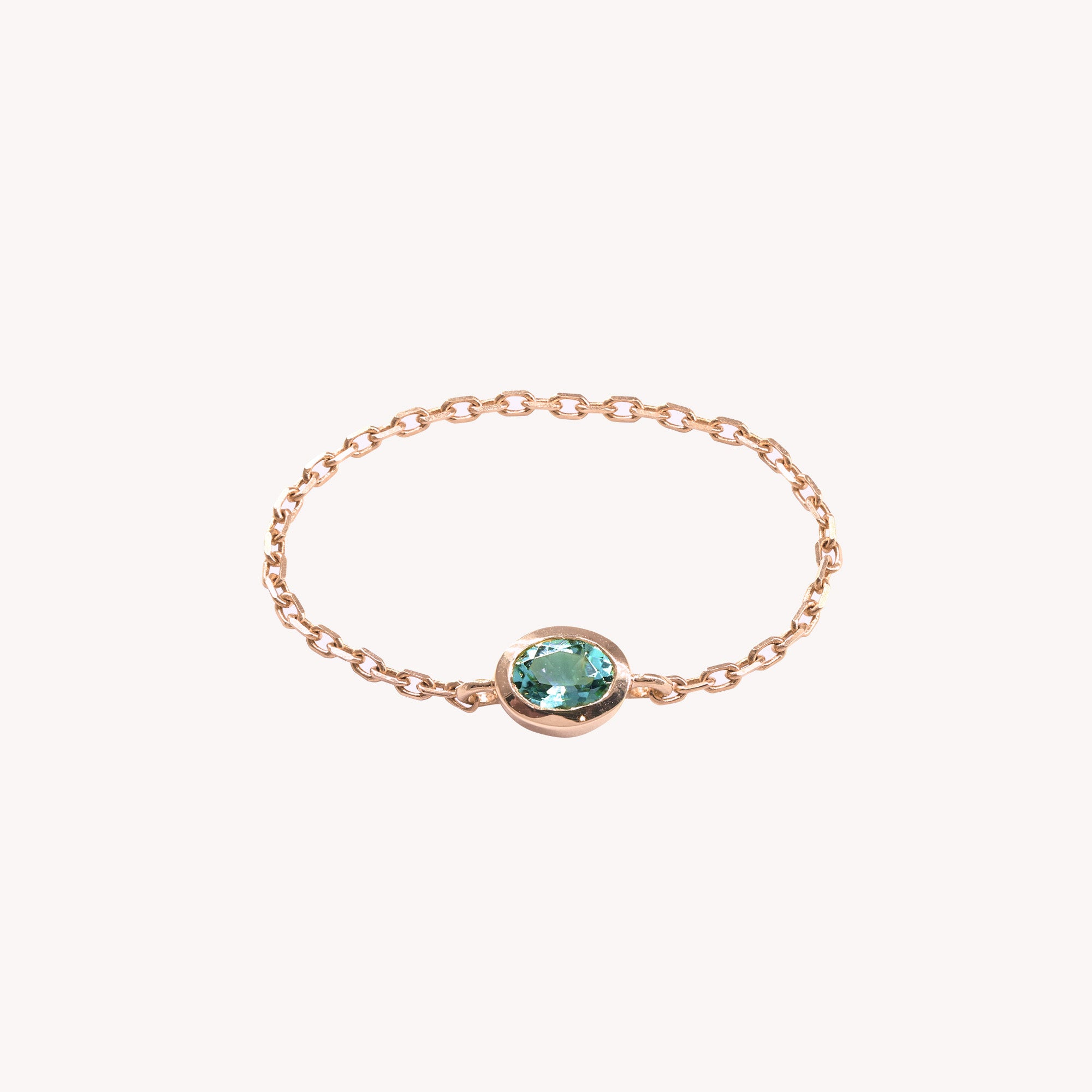 Bague Chaîne Turquoise Valentine
