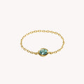 Valentine Turquoise Chain Ring