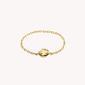 Bague Chaîne Jaune Valentine