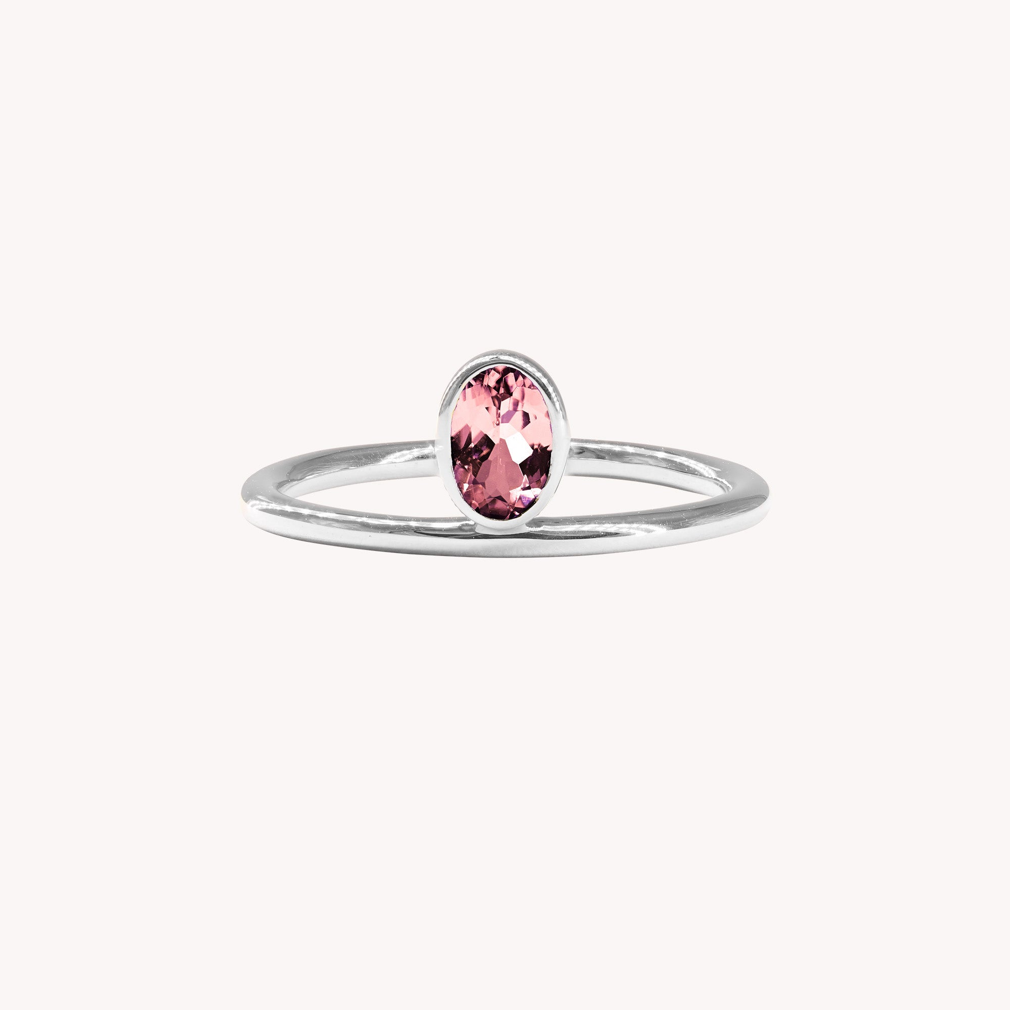 Off-Center Rose Valentine Ring