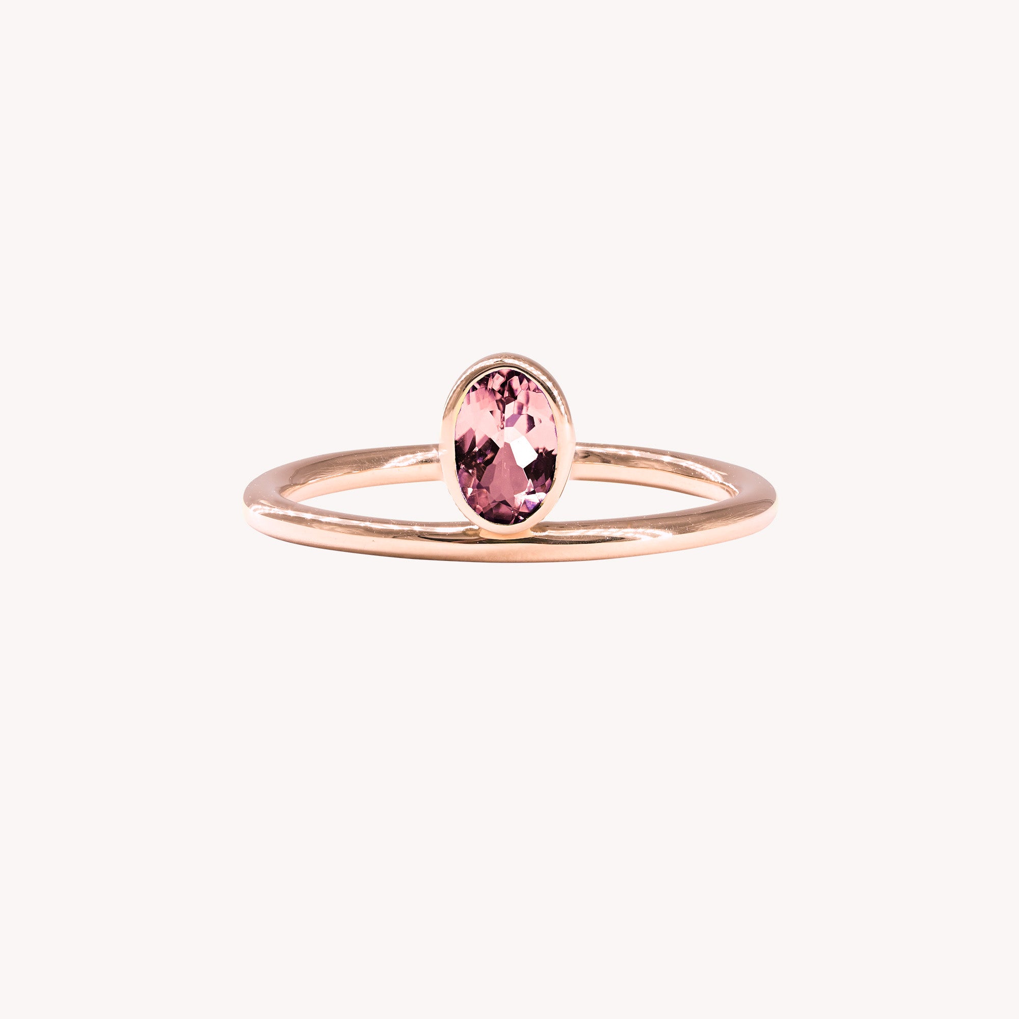 Off-Center Rose Valentine Ring