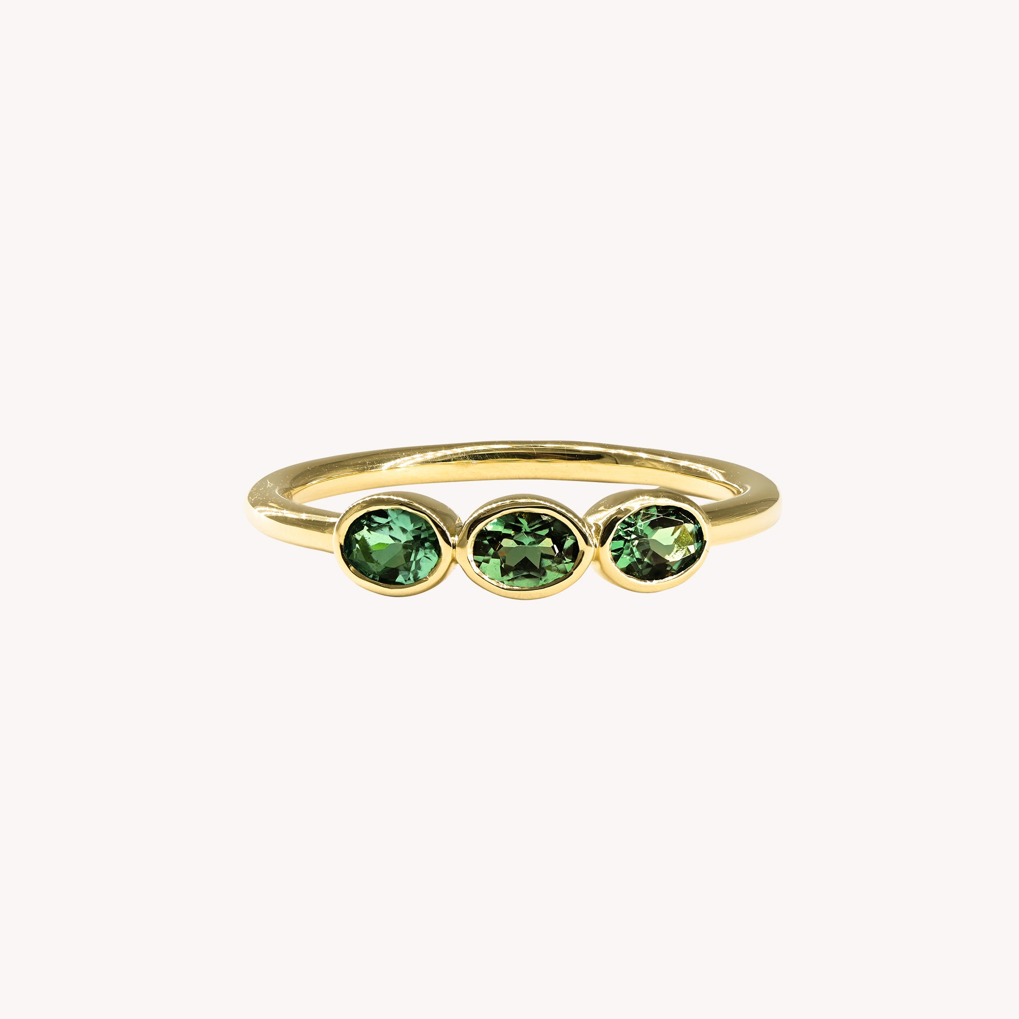 Bague Valentine Trio Vert