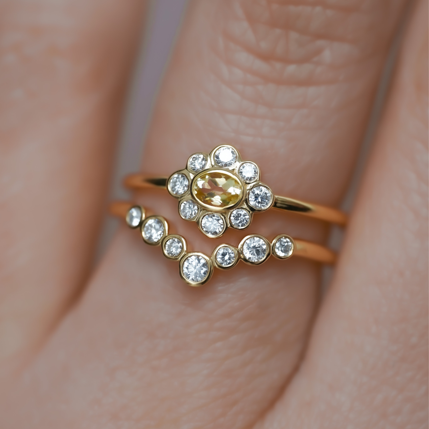 Bague marguerite Valentine