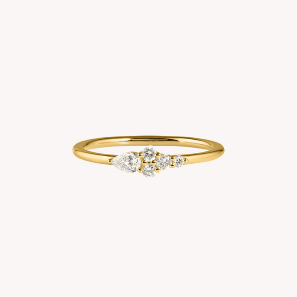 Bague composition Iris