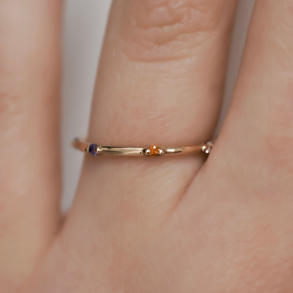 Bague Multicolore Full Moon