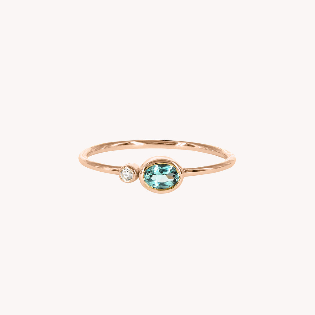 Bague Duo Turquoise Valentine