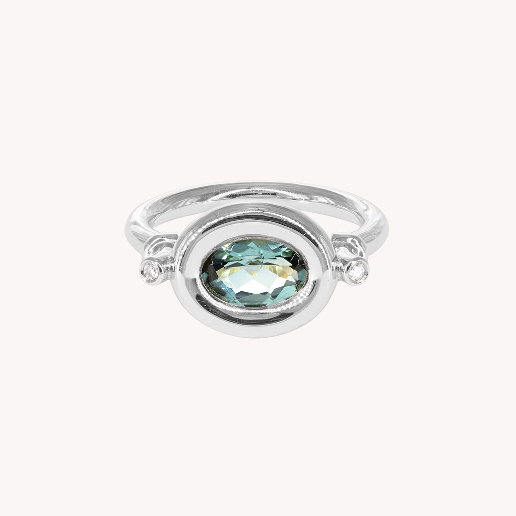 chevaliere-turquoise-Valentine_or blanc