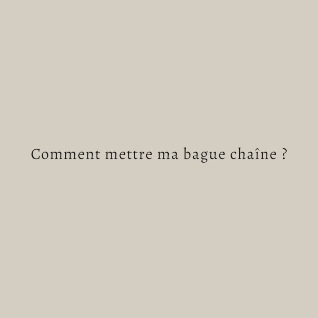 Bague Chaîne Diamants Blancs Iris