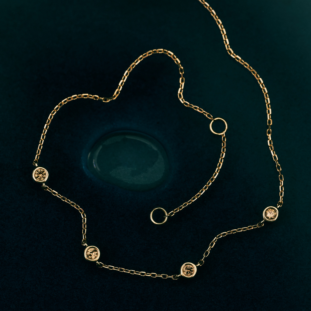 Bracelet Alba Diamants Bruns