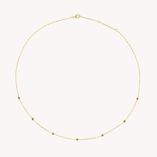 Collier Alba Diamants Bruns