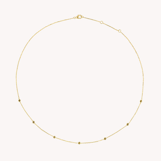 Alba Brown Diamond Necklace