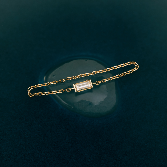 Alix Diamond Chain Ring