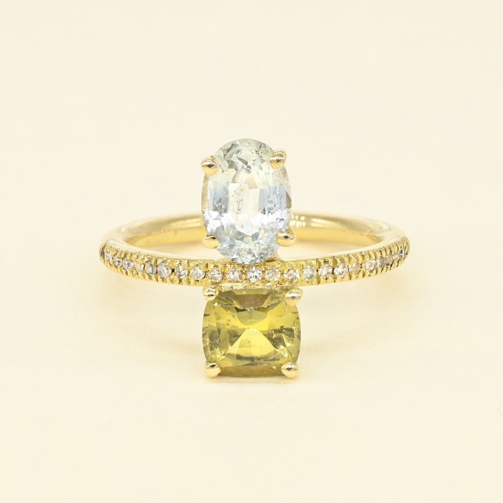 - Vendu - Bague Emilie Verte