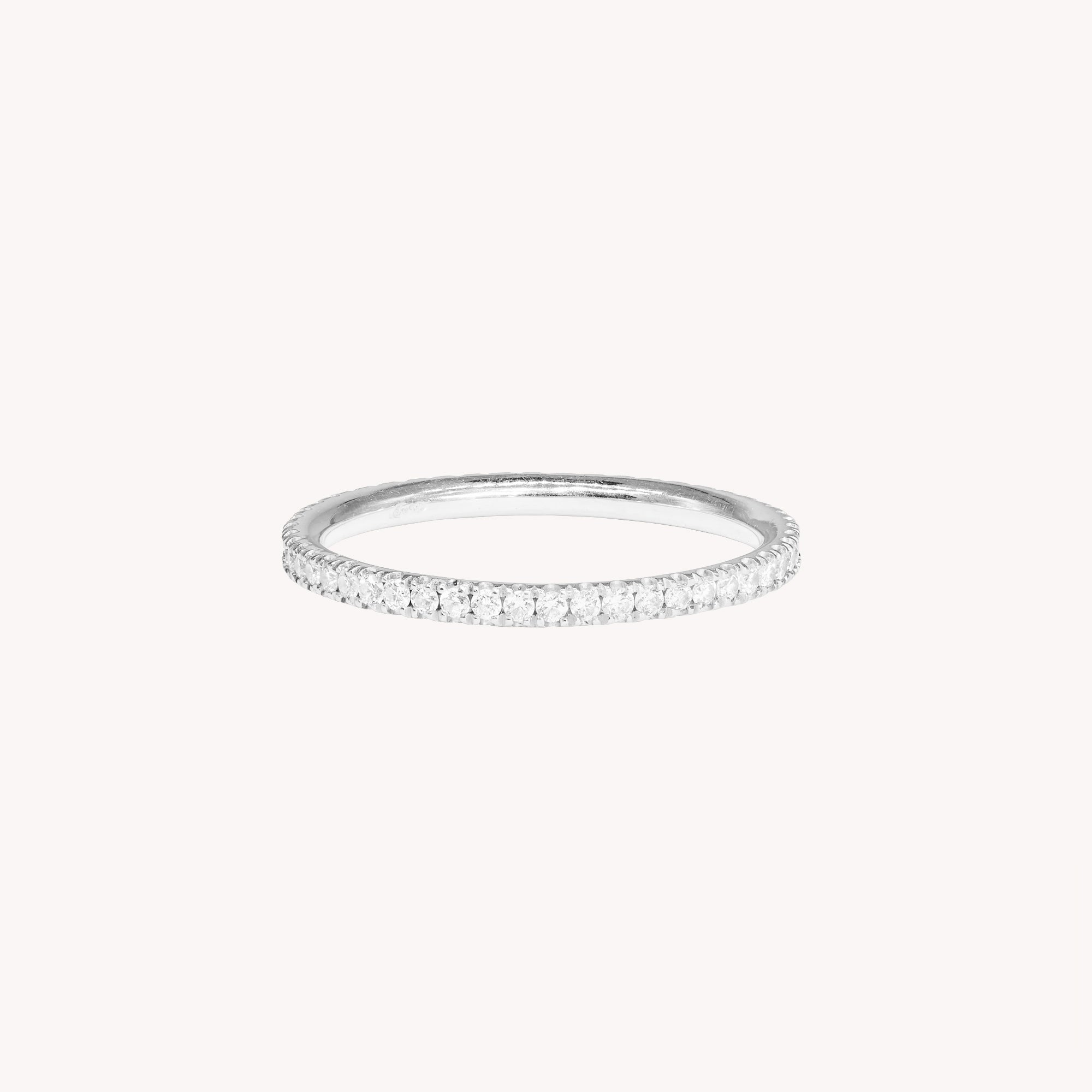 Alliance Iris Diamants Blancs