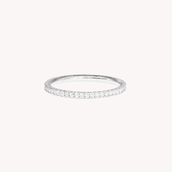 Alliance Iris Diamants Blancs